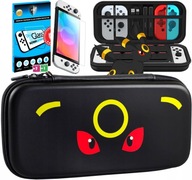 ČIERNE Púzdro pre NINTENDO SWITCH CONSOLE model HAC-001-01 + SKLO ČIERNE Púzdro pre NINTENDO SWITCH CONSOLE model HAC-001-01 + SKLO
