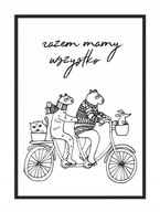 OBRAZOVÝ PLAGÁT V RÁME 33x43 cm Spolu P990 OBRAZOVÝ PLAGÁT V RÁME 33x43 cm Spolu P990