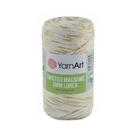YarnArt Twisted Macrame Lurex struna 3mm 752 YarnArt Twisted Macrame Lurex struna 3mm 752