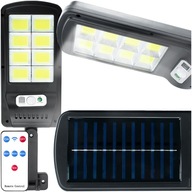 VÝKONNÁ LED SOLARNÁ LAMPA 8 COB PANELOV SNÍMAČ POHYBU VÝKONNÁ LED SOLARNÁ LAMPA 8 COB PANELOV SNÍMAČ POHYBU