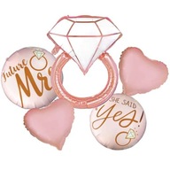 rosegold BRIDE TO BE BALOONS hen party x5 rosegold BRIDE TO BE BALOONS hen party x5