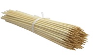 Bambusové špendlíky 40 cm 4mm /100ks/, prírodné