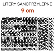 Samolepiace písmená 255 znakov - 9cm Samolepiace písmená 255 znakov - 9cm