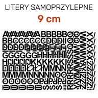 Samolepiace písmená 255 znakov - 9cm