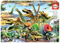 Educa Puzzle 500 dinosaurov