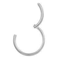 STRIEBORNÁ náušnica CLICKER RING 316L OCEL 1,2/8 mm STRIEBORNÁ náušnica CLICKER RING 316L OCEL 1,2/8 mm