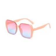 Elegantné ružové dámske slnečné okuliare
