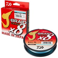 Daiwa J-Braid X8 0,13mm 135m modrá Daiwa J-Braid X8 0,13mm 135m modrá