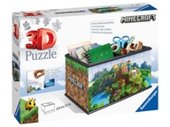 3D puzzle RAVENSBURGER Minecraft rakva 3D puzzle RAVENSBURGER Minecraft rakva