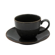 Alumina Bogucice Graphite Šálka + podšálka 300 ml Alumina Bogucice Graphite Šálka + podšálka 300 ml