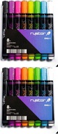KRIEDOVÉ ZNAČKOVACIE PERO NA OKENNÉ SKLO Rystor RMG-1 MIX 8 FARIEB UV SET x 2