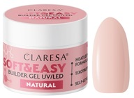 Claresa Soft&Easy NATURAL stavebný gél 90g Claresa Soft&Easy NATURAL stavebný gél 90g