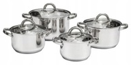 Ambition Sada 8-dielnych hrncov. BERRY Inox Ambition Sada 8-dielnych hrncov. BERRY Inox