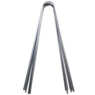 Oceľové V kotviace kolíky 25cm pre agrotextíliu x200 Oceľové V kotviace kolíky 25cm pre agrotextíliu x200