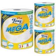Foxy Mega kuchynské papierové utierky ROLL Jumbo (300 listov) BAL