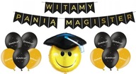 Sada balónov banner VITAJTE PANI MAGISTRU Dekorácia Obrana Magisterka Sada balónov banner VITAJTE PANI MAGISTRU Dekorácia Obrana Magisterka