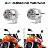 1ks Univerzálny 4W LED motocyklový svetlomet