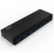 Unitek Y-3184 hub 7x USB 3.0 s napájaním a BC 1.2