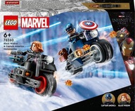 LEGO Motorcycles Black Widow Captain America 76260