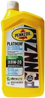 PENNZOIL 0W20 PLATINUM Plne syntetický DEXOS 2