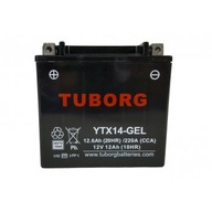 Moto Batéria Tuborg YTX14-GEL 12,6Ah 220A AGM