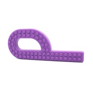 Ark's Grabber Logopedická terapia Teether Fialový blok Ark's Grabber Logopedická terapia Teether Fialový blok