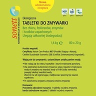 Sonett tablety do umývačky riadu 80 kusov ECO Sonett tablety do umývačky riadu 80 kusov ECO