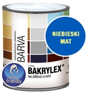 BAKRYLEX farba na detské ihrisko MAT 0,7 MODRÁ BAKRYLEX farba na detské ihrisko MAT 0,7 MODRÁ