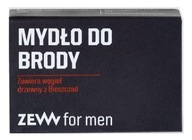 Zew For Men mydlo na fúzy s dreveným uhlím 85 ml