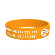 IDENTIFIKAČNÝ a informačný náramok pre dieťa SAFE Siband IDENTIFIKAČNÝ a informačný náramok pre dieťa SAFE Siband