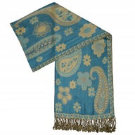 Orientálna šatka pašmínový štýl orient sari etno boho 192 x 68 Orientálna šatka pašmínový štýl orient sari etno boho 192 x 68