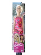 Bábika Barbie motýľ plážové ružové šaty 30cm