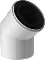KOLENO 45° PP vzduch/spaliny 80*125 SPS KOLENO 45° PP vzduch/spaliny 80*125 SPS