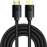 BASEUS HDMI 2.1 KÁBEL 3D 8K 60HZ 48GBPS 3M BASEUS HDMI 2.1 KÁBEL 3D 8K 60HZ 48GBPS 3M
