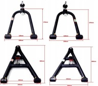4x PREDNÉ OVLÁDACIE RAMENO PREDNÉ Štvorkolka Bashan 200/250cc