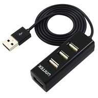 Unitek HUB 4x USB 2.0 mini čierny (Y-2140)