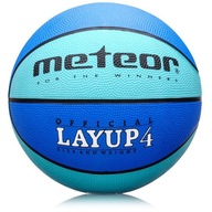 METEORova lopta pre deti BASKETBAL Basketbal LayUp 4 na betóne