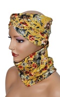 Poloturbanová čelenka BEK220 turbanové čiapky Eva Design Poloturbanová čelenka BEK220 turbanové čiapky Eva Design