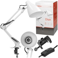 Lampa na kreslenie na stôl Skrutkovacia lampa na školský stôl Nočná E27 Lampa na kreslenie na stôl Skrutkovacia lampa na školský stôl Nočná E27