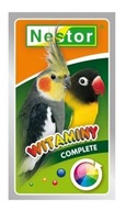 Kompletné vitamíny Nestor pre stredne veľké papagáje