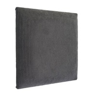 Čalúnený nástenný panel imitácia manšestru Šnúrka na opierku hlavy 30 x 30 cm sivá Čalúnený nástenný panel imitácia manšestru Šnúrka na opierku hlavy 30 x 30 cm sivá