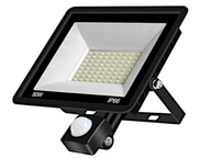 Halogénový hermetický vonkajší 50W IP65 + detektor Halogénový hermetický vonkajší 50W IP65 + detektor