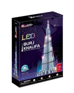 3D LED puzzle Burj Khalifa136 3D LED puzzle Burj Khalifa136