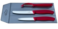 Victorinox sada 3 červených nožov Victorinox sada 3 červených nožov