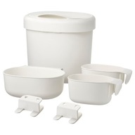 IKEA ONSKLIG KOŠÍKY NÁDOBY NA VÝMENNÚ TABUĽKU 4 KS. IKEA ONSKLIG KOŠÍKY NÁDOBY NA VÝMENNÚ TABUĽKU 4 KS.