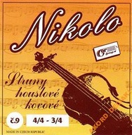 Struny husle 4/4 3/4 Nikolo c.9 Struny husle 4/4 3/4 Nikolo c.9