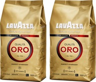 Sada 2x zrnková káva Lavazza Qualita Oro 1kg