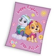 Detská fleecová deka 130x170 Paw Patrol ružová Sky pre dievčatá Detská fleecová deka 130x170 Paw Patrol ružová Sky pre dievčatá