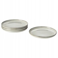 IKEA GLADELIG Dezertný tanier sivý 20 cm 4 ks IKEA GLADELIG Dezertný tanier sivý 20 cm 4 ks
