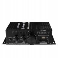AK380 BLUETOOTH ZOSILŇOVAČ 5.0 12V + DIAĽK AK380 BLUETOOTH ZOSILŇOVAČ 5.0 12V + DIAĽK